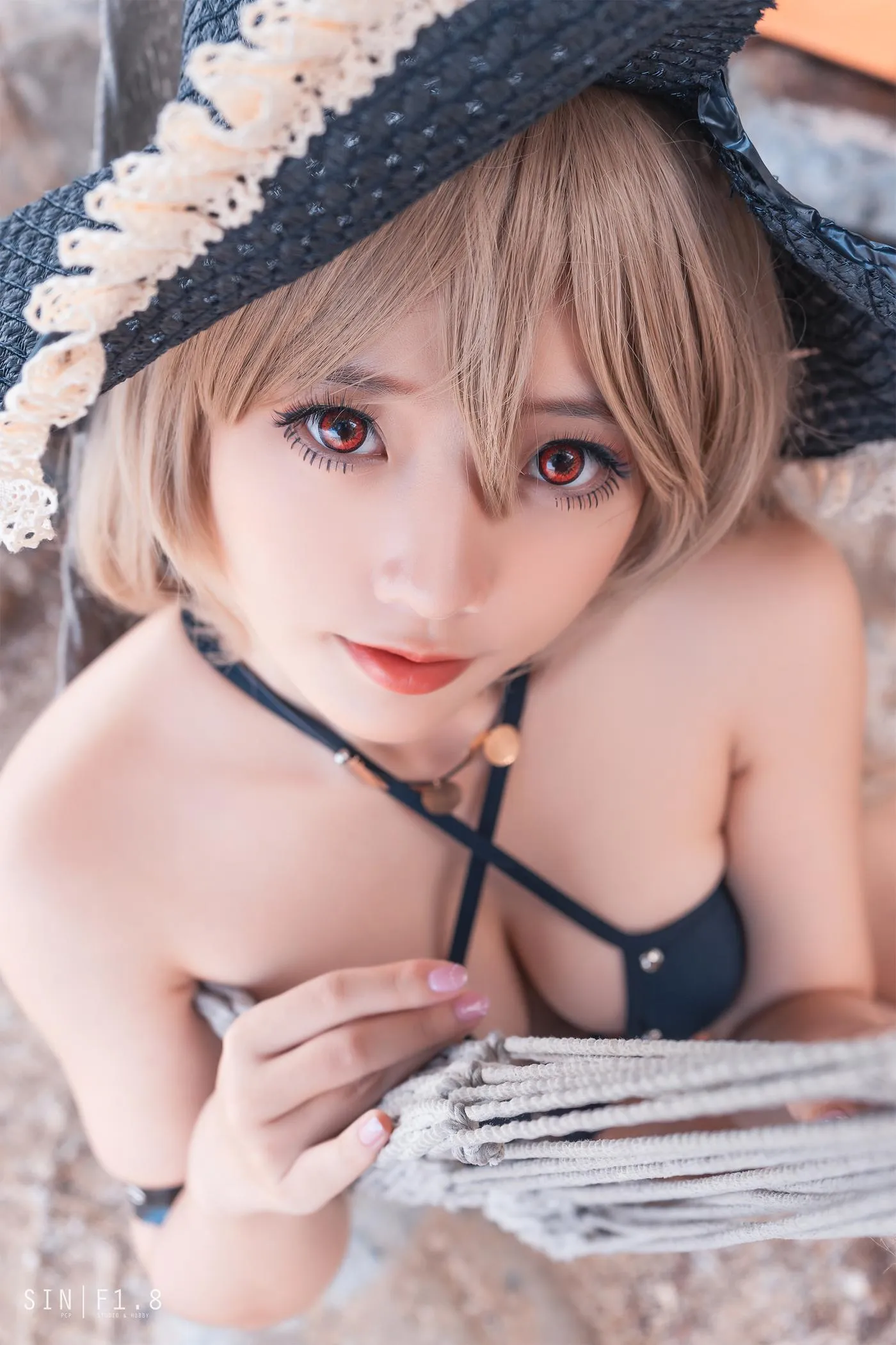 Messie Huang – NO.03 Jean Bart swimsuit [20P]插图8